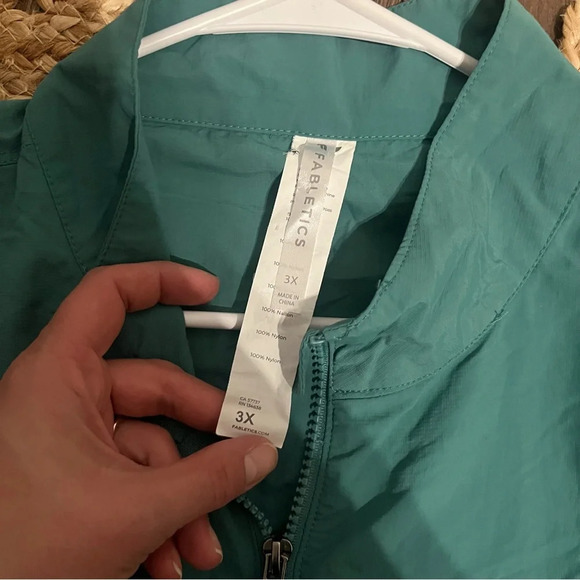 Fabletics McKenzie Jumpsuit 3X Ruched Athleisure Zips Pockets Long Sleeve - Picture 4 of 5